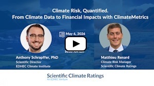 Replay - Climate Risk, Quantified: From Climate Data to Financial Impacts with ClimateMetrics